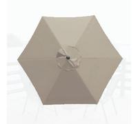 Toldo de Repuesto para Sombrilla de Patio de 2.0m 2.30m 2.70m 3.0m Tela de Toldo Tela para Sombrilla de Jardin 6 Varillas 8 Varillas Cubierta de Repuesto para Sombrilla de Playa ( Color : Top , Size :