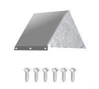 Toldo de tela Oxford 210D, toldo de repuesto al aire libre para columpio, parque infantil, impermeable, a prueba de sol, cubierta de equipo para niños (gris)