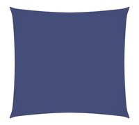 Toldo de tela Oxford cuadrado, 2 x 2 m, color azul, revestimiento de poliuretano, resistente a los rayos UV y al moho, con sujetadores de acero inoxidable y cuerdas para un fácil montaje, ideal