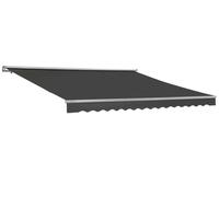 Toldo de terraza gris 350 x 300 cm Garden Point
