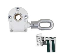 Toldo de toldo al Aire Libre Manual Universal Manual de 360 Grados Manual Giratorio Gear Worm Gear Reemplazo de Servicio Pesado Sunshade Crank Cabe de Cambios Hardware