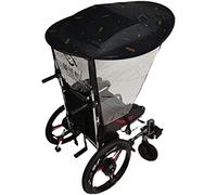 Toldo eléctrico para silla de ruedas, resistente a los rayos UV y cubierta de lluvia para protección de sillas de ruedas