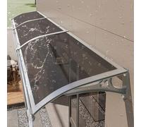 Toldo Exterior Moderno de Aluminio para Ventanas - Protección contra la Lluvia y la Nieve con policarbonato - Protección UV - y diseño Elegante para una Mayor Resistencia a la Intemperie.