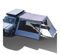 Toldo for Acampar en Coche for SUV/camioneta/RV, Toldo Impermeable con Parasol y Paredes Laterales, Adecuado for Tierra, Camping, Playa, Senderismo (gris)(Leather,6.6x8.2ft/2x2.5m)