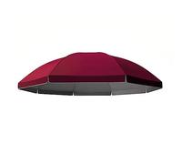 Toldo for sombrilla for exteriores, cubierta superior for sombrilla de 5,9 a 10 pies (1,8 a 3 m), toldo redondo de repuesto for sombrilla de playa, tela for sombrilla for sombrilla for exteriores de 8