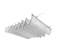 Toldo for terraza, porche, patio, jardín.Vela de sombra retráctil,Vela de sombra de olas,Para patio, porche, jardín, exterior, personalizable(White,(WxL)0.9x12m)