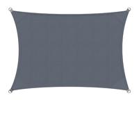 Toldo HDPE Rectángulo Antracita 2x4m