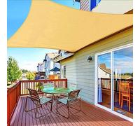 Toldo impermeable con bloqueo UV para exteriores, perfecto para patio, jardín y playa, tamaños disponibles: 2 x 4 m, 3 x 3 m, 4 x 5 m, 5 x 5 m, 6 x 8 m, duradero con ojales para una fácil instalación