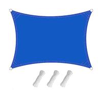 Toldo impermeable de 2,5 x 5 m, 95 % de bloqueo UV, para jardín, con cuerda gratis, perfecto para patio y eventos al aire libre