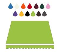 Toldo impermeable de repuesto para balcón, 200 cm-600 cm, color verde claro, con protección UV, resistente y versátil, suela Tenda Da Sole