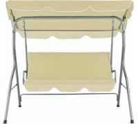 Toldo impermeable para columpio de porche, tela Oxford 210D, repuesto para asiento de columpio de jardín, patio, cubierta con protección UV (columpio no incluido)