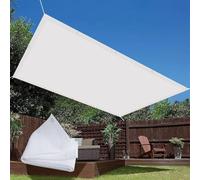 Toldo impermeable y permeable al aire libre para jardín y terraza, 4 x 5 mA, protección UV, fácil instalación