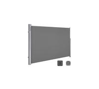 Toldo Lateral de Aluminio Extensible 180 x 400 cm Gris