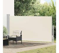 Toldo lateral de jardín o terraza crema 160x300 cm