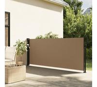 Toldo lateral retráctil, pantalla de privacidad al aire libre, estor enrollable cortavientos para balcón y ventanas