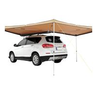 VEVOR Toldo Retráctil para Coche 270° 2,5 m Toldo Lateral para Coche PU3000 mm UV50+ Resistente al Sol/Agua/Viento con Bolsa de Almacenamiento Toldo Lateral/Trasero para Camiones SUV Furgonetas