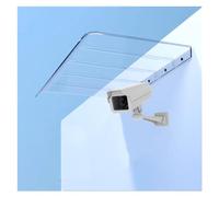Toldo marquesa de policarbonato, toldo de puerta resistente a los rayos UV, cubierta de aire acondicionado al aire libre, toldo de entrada/porche/jardín (tamaño: 40 x 170 cm / 16x67in)