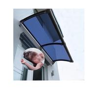 Toldo modular de policarbonato para puerta de entrada al aire libre, protección UV, lluvia y nieve, toldo transparente (65 x 80 cm), para portales de fregadero