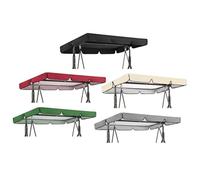 Toldo multifuncional para columpios de jardín, perfecto para picnics y actividades (beige, 195 x 125 x 15 cm)