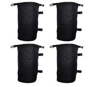 Toldo Oxford de gran capacidad 600D con peso para arena, tienda de campaña al aire libre, toldo instantáneo, bolsa de arena estabilizada, color negro