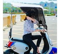 Toldo para coche eléctrico, paraguas para scooter, cubierta universal para parasol de motocicleta eléctrica, cubierta impermeable para lluvia para scooter de movilidad, cubierta para paragu
