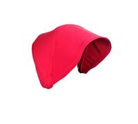 Toldo para cochecito de bebé (rojo) parasol para Bugaboo Bee6, Bee5 y Bee3, funda a prueba de rayos