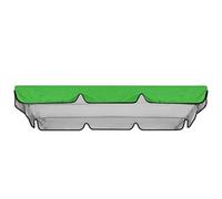 Toldo Para Columpio De Jardín 142x120 195x125 150x50 Impermeable Y Protección UV, Reemplazo De Techo Para Columpio Doble, Cubierta Para Porche Exterior, Fácil Instalación(Green,190x132x15cm)
