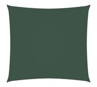 Toldo para exteriores de 2,5 x 2,5 m, cuadrado, color verde oscuro, para patio, jardín, balcón, protección contra el viento, bloqueador UV, incluye cuerda de polietileno, tela Oxford, solución de