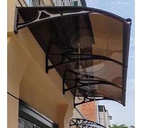 Toldo para exteriores, refugio de lluvia, ventana, puerta delantera, soporte de aluminio, porche, puerta trasera, cubierta de techo