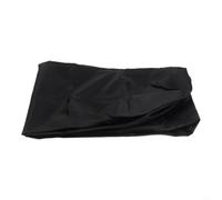 Toldo para exteriores, tela Oxford 420D, resistente a la intemperie, protector de lluvia para puerta trasera, porche, balcón, protector solar con bloqueo UV, color negro (4,5 m)