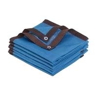 Toldo para piscina al aire libre, red de sombra de jardín para balcón, patio, jacuzzi y paño de protección solar para automóvil (azul 2 x 8 m) ideal para piscinas y uso al aire libre