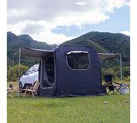 Toldo para portón trasero de coche - Carpa automática para SUV, gran espacio, extensión trasera, cubierta portátil para maletero de furgoneta, fácil de armar, revestimiento de protección UV impermea