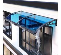 Toldo para puerta exterior, protección UV y lluvia para porche, patio, cubierta solar para todas las condiciones climáticas
