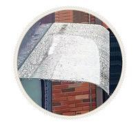Toldo para puerta, toldo de policarbonato transparente para patio, cubierta de puerta delantera, tamaños 40-120 cm, ideal para cenador y porche, protección contra la intemperie, 40 x 360 cm