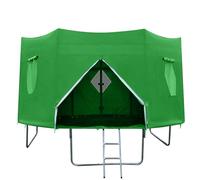 Toldo para trampolín - Tienda de campaña multiusos para modelos de 6, ocho, diez, doce y catorce pies, protección solar para exteriores con material de bloqueo UV | Accesorios para trampolín para cama