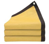 Toldo parasol de 2 x 3 m o 2 x 4 m, red de poliéster con bloqueo UV, gruesa y perforada en los bordes, para patio, jardín, piscina, uso al aire libre (2 x 3 m)