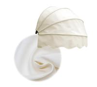 Toldo plegable de cúpula beige para residencial y tienda, 130 cm, con conectores, protección UV, refugio al aire libre, elegante solución de sombra al aire libre