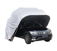 Toldo plegable y resistente con marco de metal, refugio portátil de garaje para protección de vehículos y eventos al aire libre