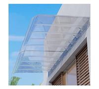Toldo protector para puertas y ventanas - Protección UV y lluvia, toldo de protección solar, fachada frontal de fácil instalación, tamaño: 40 x 120 cm