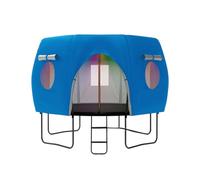 Toldo protector para tienda de campaña, cama elástica, refugio protector | Material resistente con protección UV | Mantiene la zona de rebote fresca | Correas de fácil instalación | Accesorio de