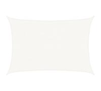 Toldo protector solar de vidaXL, para proteger también del viento, la lluvia, el jardín y más, Weiß-HDPE, 4x6 m