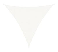 Toldo protector solar de vidaXL, para proteger también del viento, la lluvia, el jardín y más, Weiß-HDPE, 3,6x3,6x3,6 m