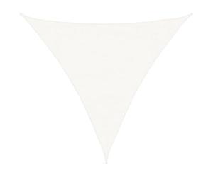 Toldo protector solar de vidaXL, para proteger también del viento, la lluvia, el jardín y más, Weiß-HDPE, 3,6x3,6x3,6 m