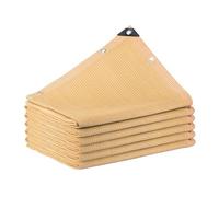 Toldo rectangular con 95% de protección UV para coche, con cuerdas, red de piscina, ideal para jardín, patio, balcón, camping, pérgola (4 x 15 m)
