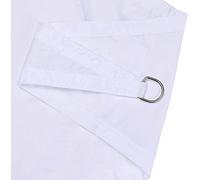 Toldo rectangular de 4 x 4 m para patio al aire libre, lona impermeable resistente a los rayos UV, perfecta para jardín, terraza y patio trasero. Protección solar