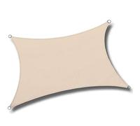 Toldo rectangular impermeable de 3 x 5 m para exteriores, para camping, resistente a los rayos UV, lona para patio, jardín, toldo de sombra resistente