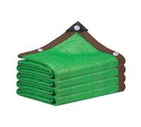 Toldo rectangular impermeable para jardín, patio, aparcamiento, 80 % de protección UV, toldo verde de 4 x 4 m, parasol para espacios al aire libre