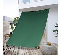 Toldo rectangular impermeable para playa, patio, resistente al viento, anti UV, cuerdas de montaje incluidas, ideal para fiestas, patio, césped, actividades al aire libre, color crema