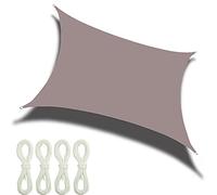 Toldo rectangular impermeable - Protección UV para exteriores para balcón y terraza, 4 x 4 m (21) - Refugio solar perfecto para jardines y patios