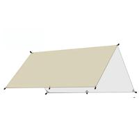 Toldo rectangular ligero para camping, impermeable, para playa, jardín, patio, refugio UV, para tomar el sol, viajes y actividades al aire libre